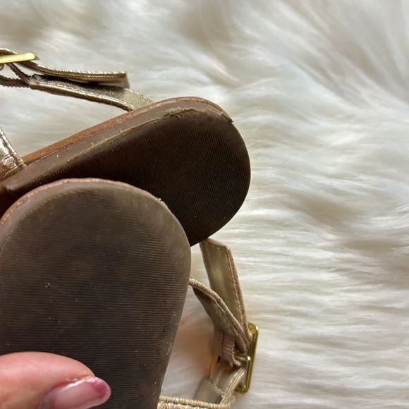 Rampage Boho Coin Sandals Size 6-1/2 - Picture 5 of 5